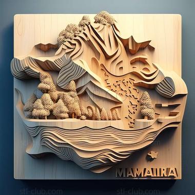 3D модель Мариехамн Аландские острова (STL)